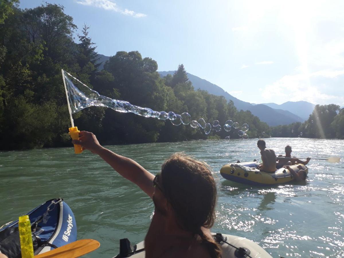 Drauradweg Hostel Berg im Drautal Bagian luar foto